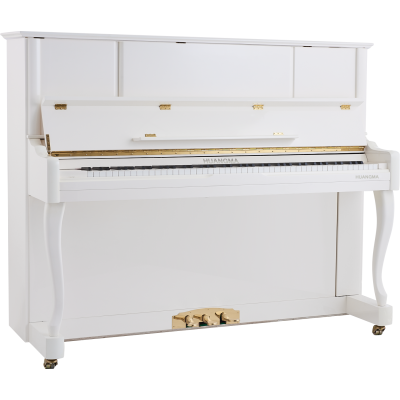 High End Mirror Painted Upright Mechanical Piano with 88 Keys Solid Wood Keyboard